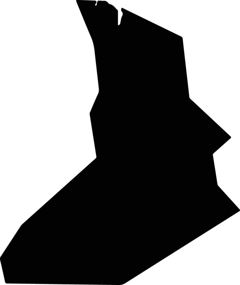 Chaval Brazil silhouette map vector