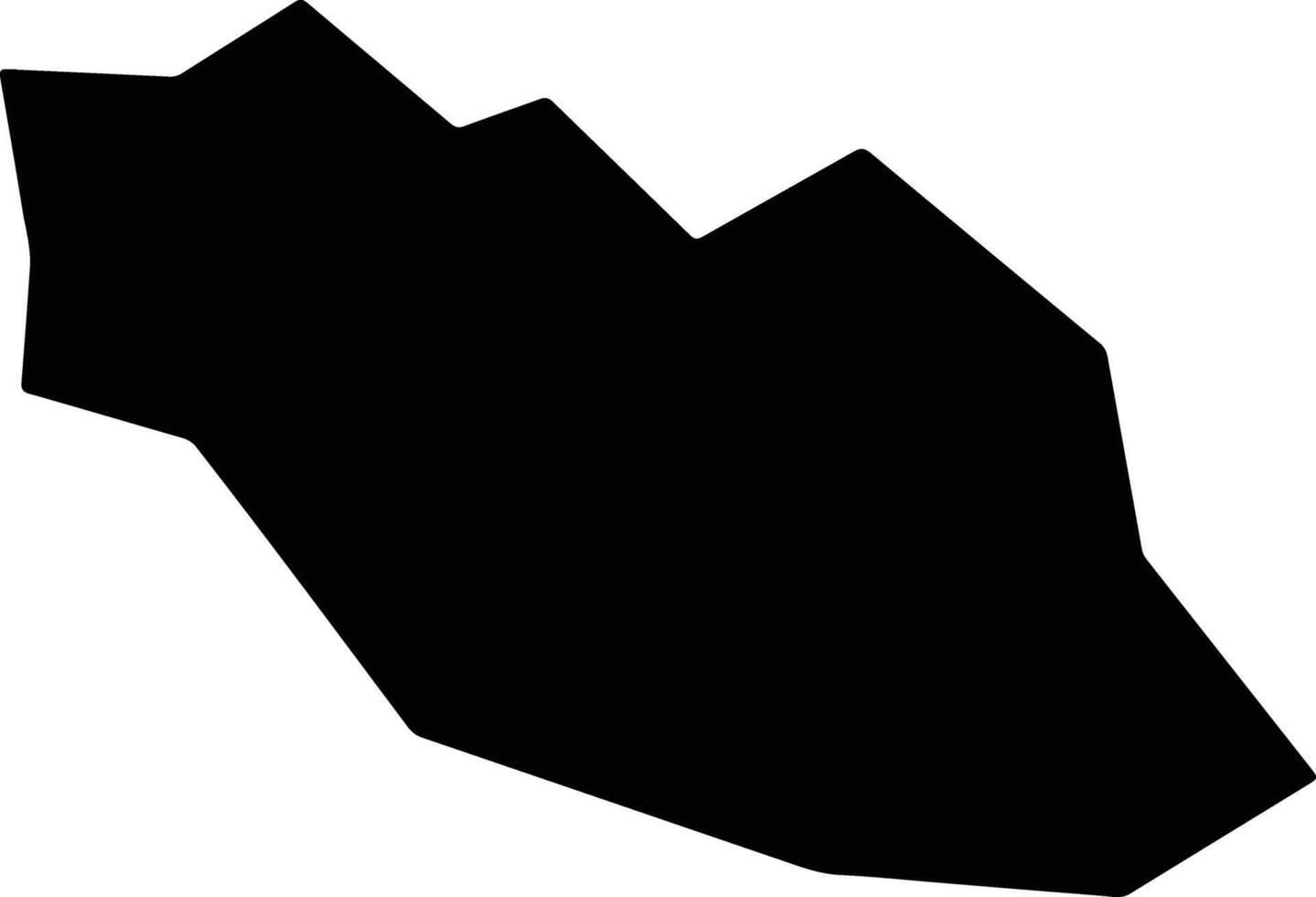 Chayaxian China silhouette map vector
