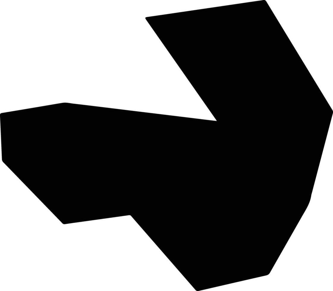 Chengdushi China silhouette map vector