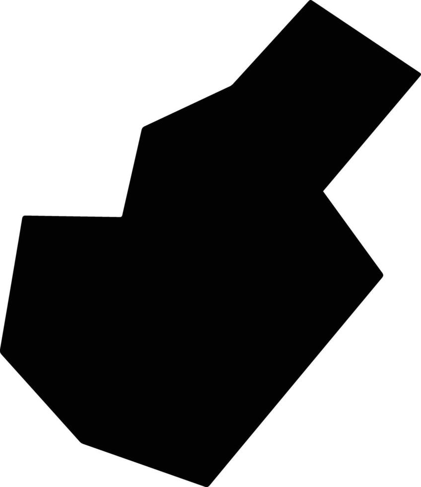 Chengbumiaozuzizhixian China silhouette map vector