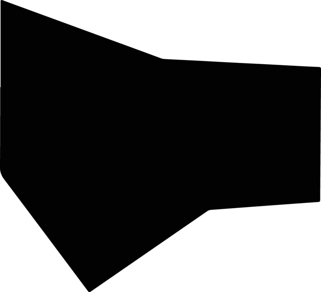 Chengwuxian China silhouette map vector