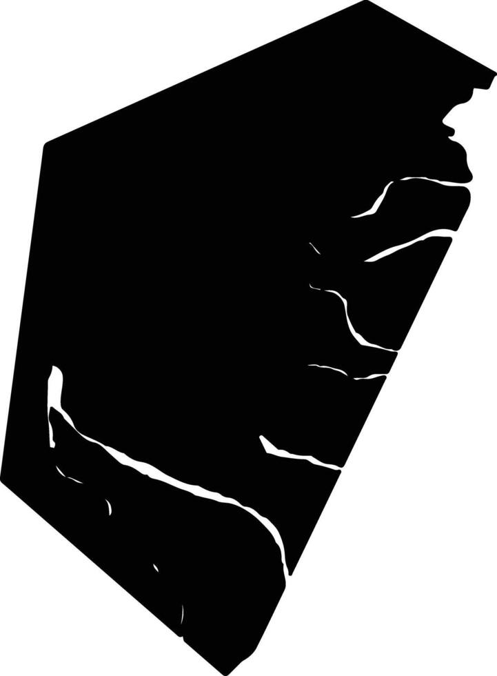 Chenghaishi China silhouette map vector