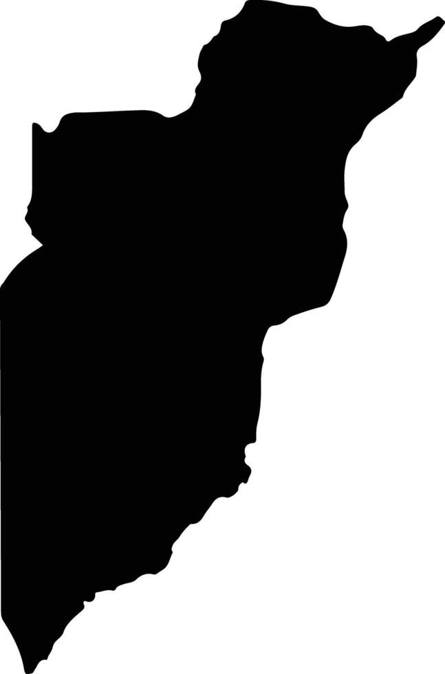 Chi Kraeng Cambodia silhouette map vector