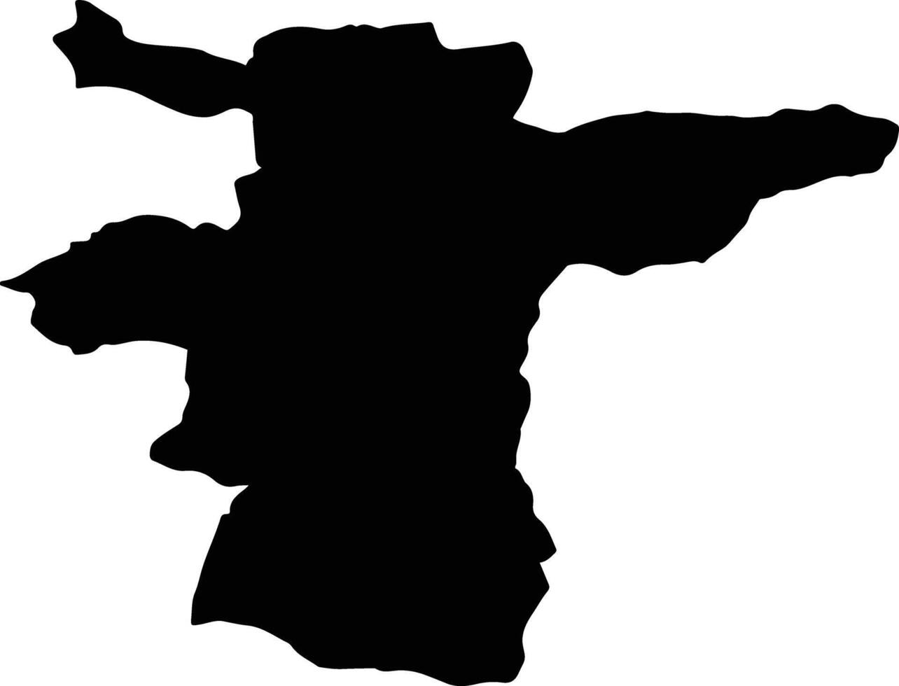 CHIRPAR Romania silhouette map vector