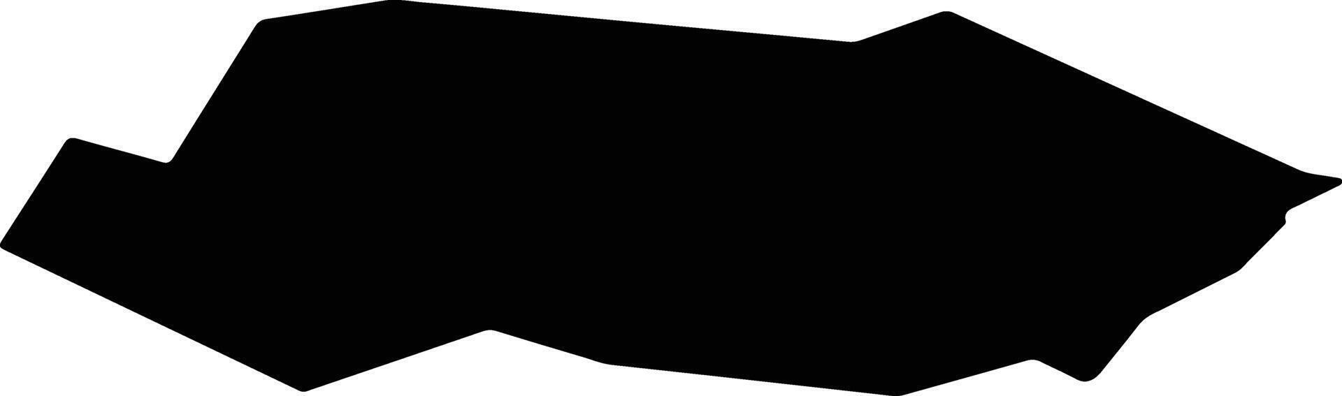 CLONTARF LEA 6 Ireland silhouette map vector