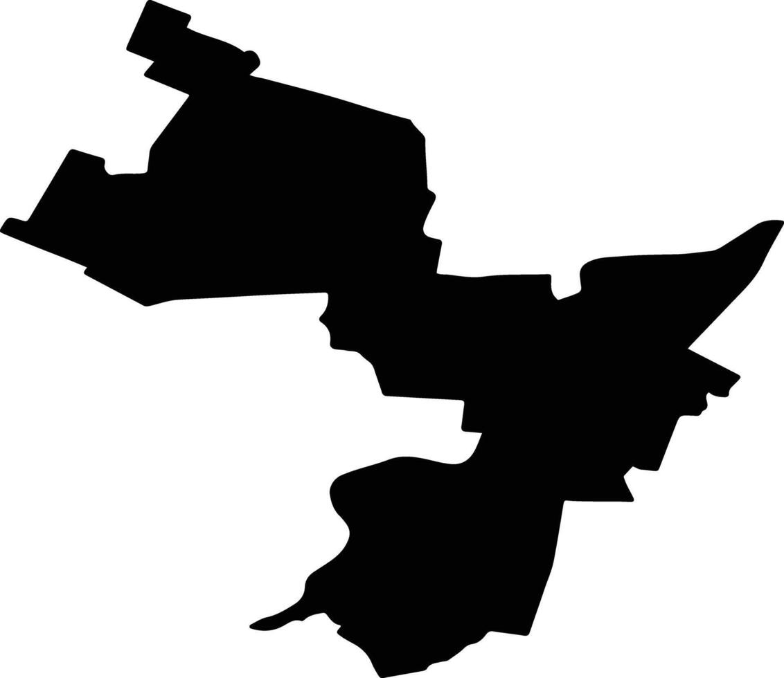 COGEALAC Romania silhouette map vector