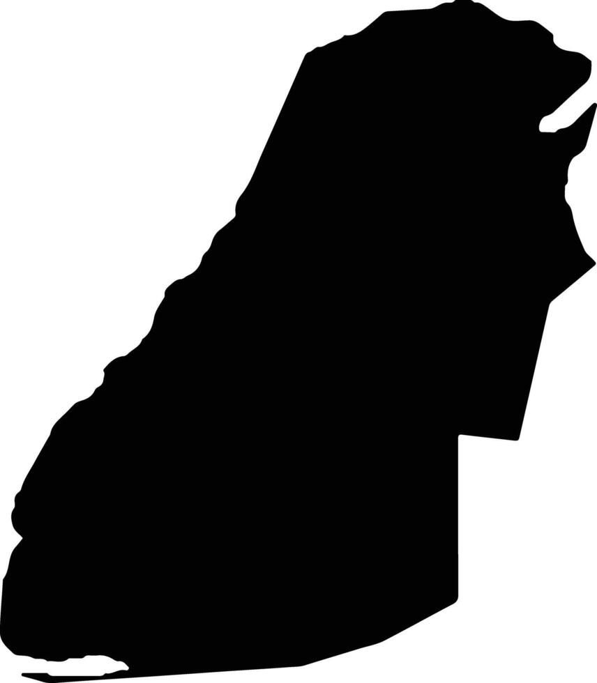 Colares Brazil silhouette map vector