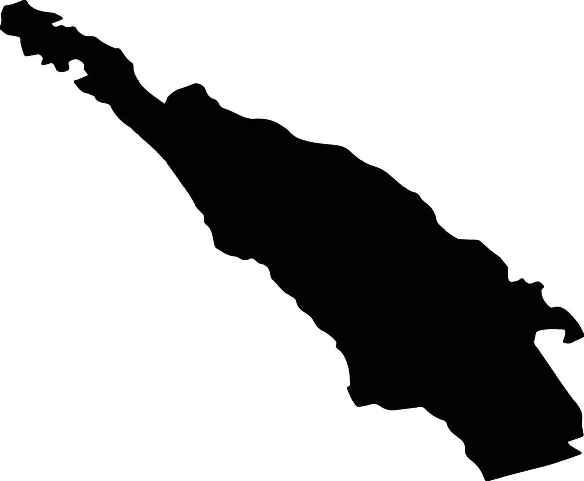 COLONESTI Romania silhouette map vector