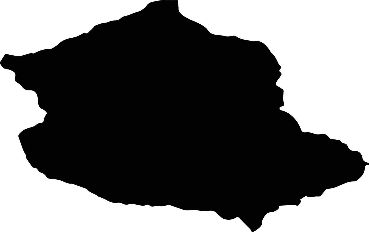 COMARNIC Romania silhouette map vector