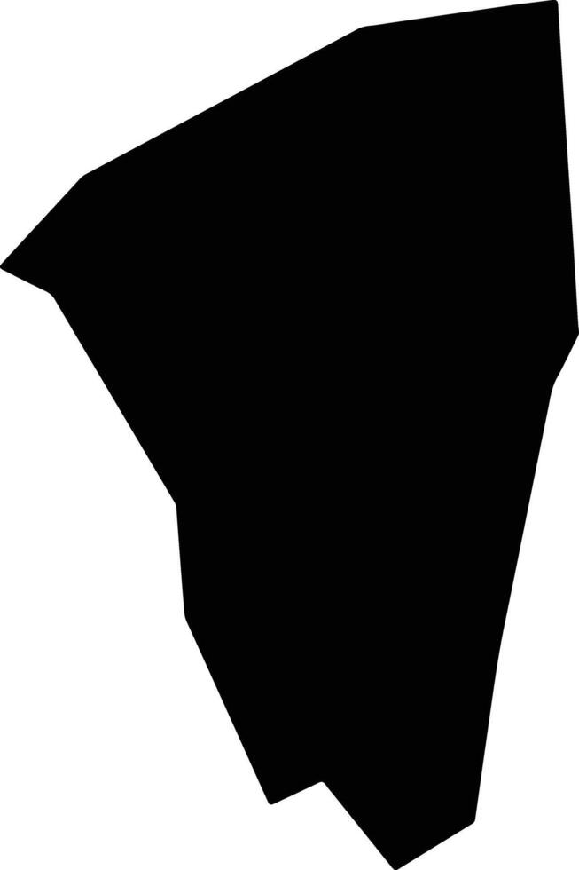 Comasagua El Salvador silhouette map vector