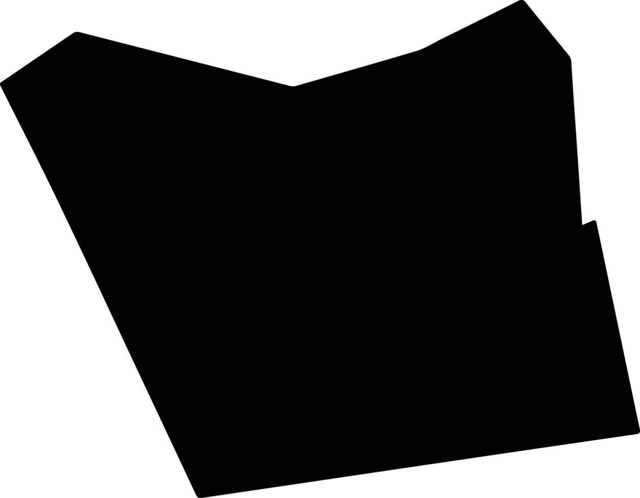 Comuna 6 Argentina silhouette map vector