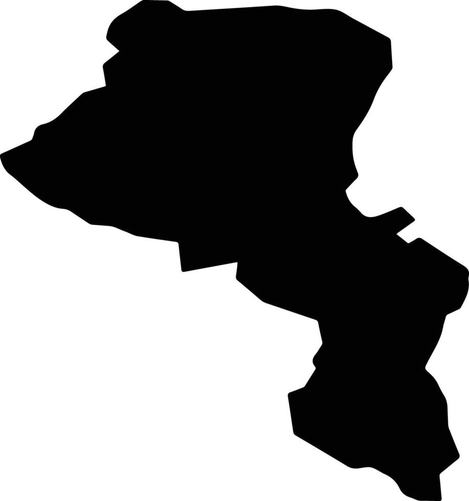 Conthey Switzerland silhouette map vector