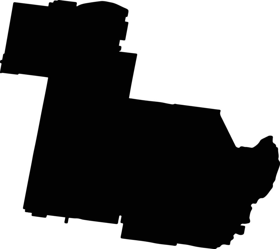 Coolamon Australia silhouette map vector