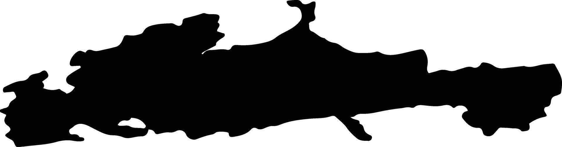 CORCA DHUIBHNE LEA 3 Ireland silhouette map vector