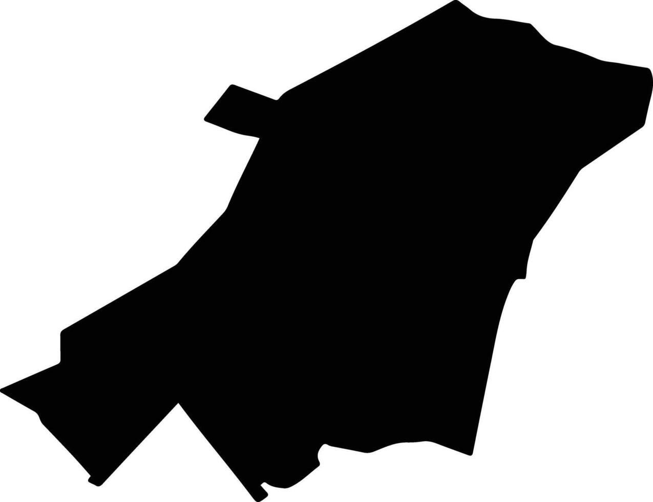 CORLATEL Romania silhouette map vector