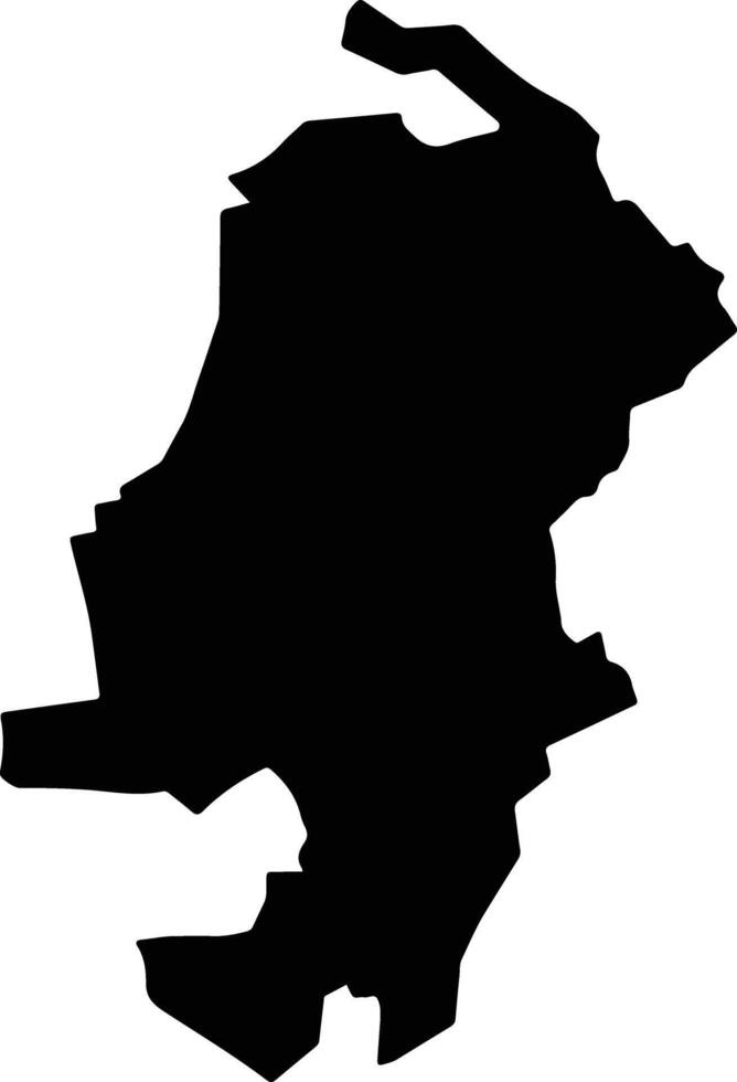 Coroneo Mexico silhouette map vector