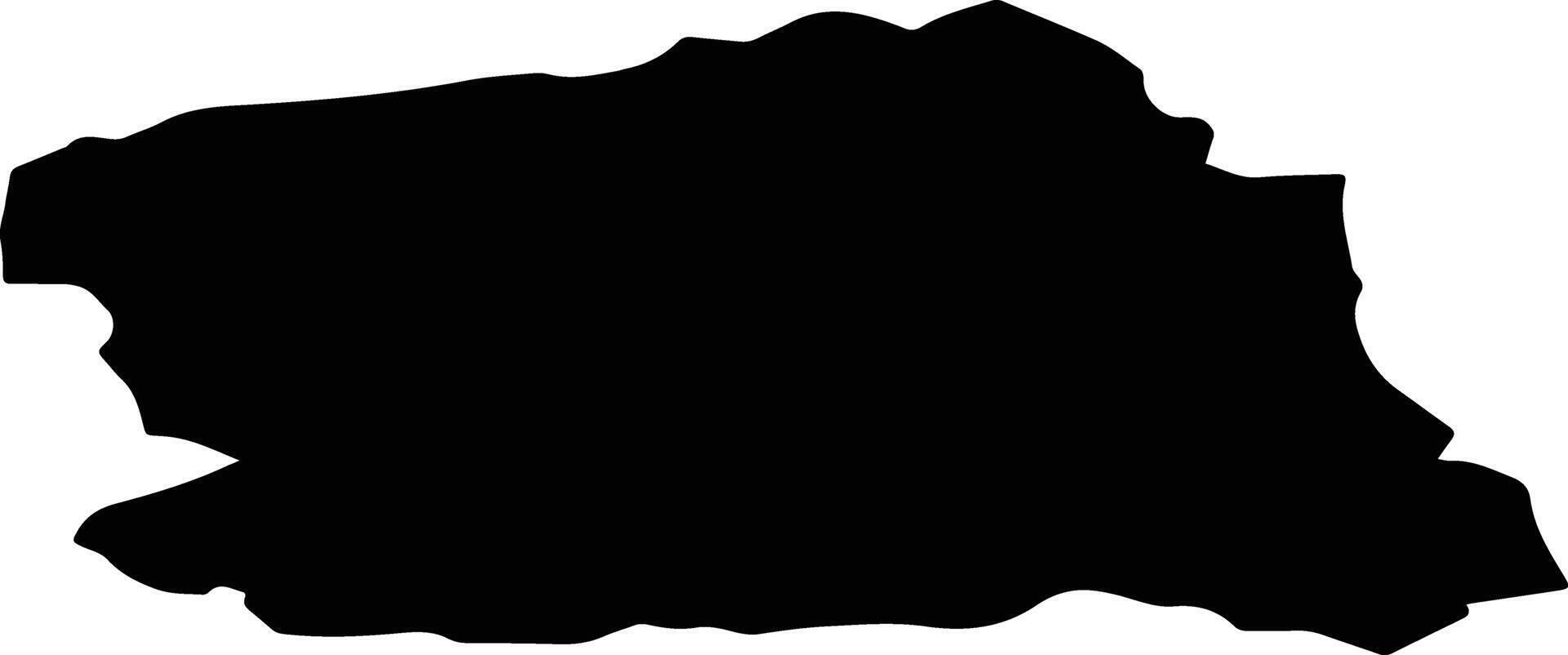 COSMINELE Romania silhouette map vector