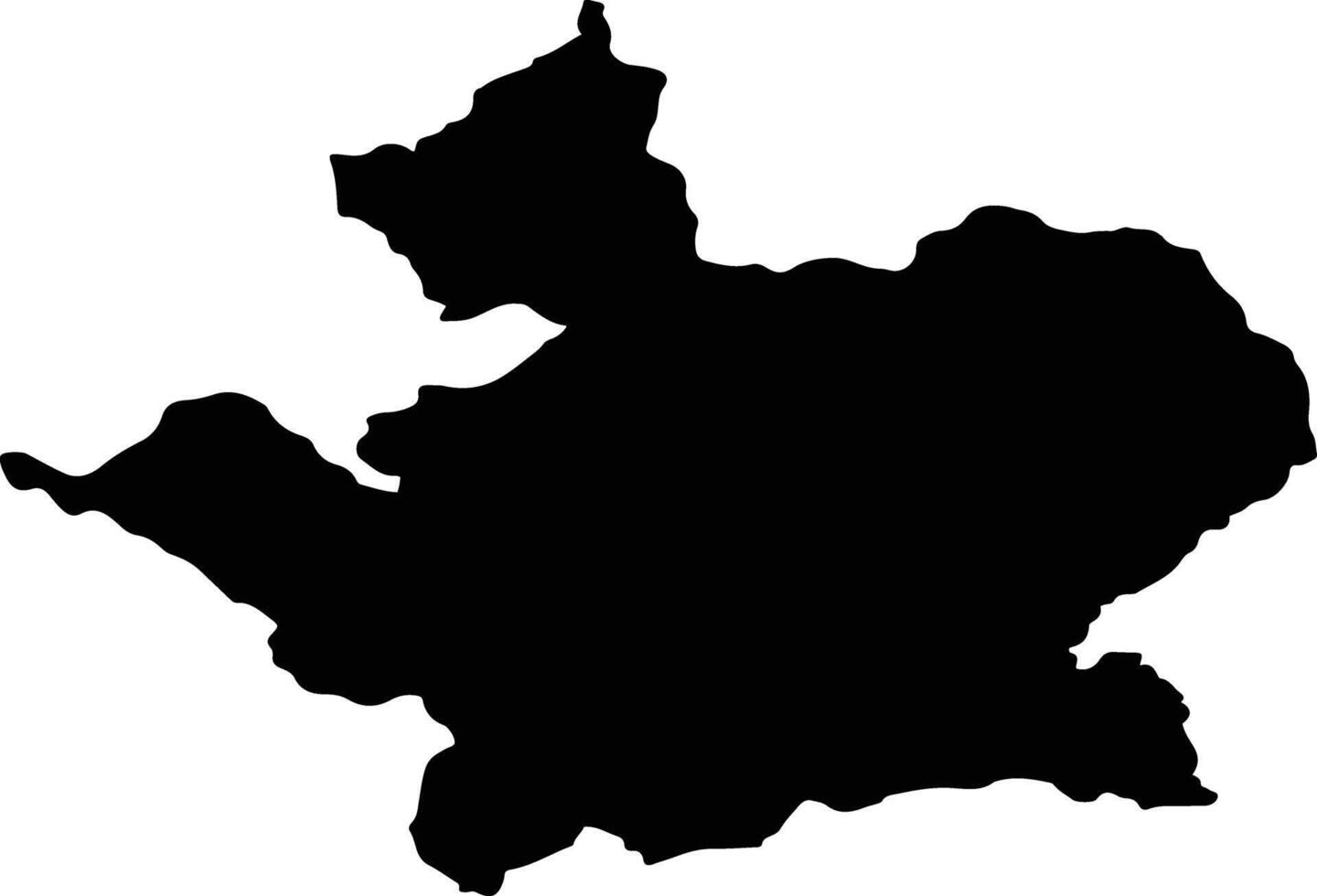 COSNA Romania silhouette map vector