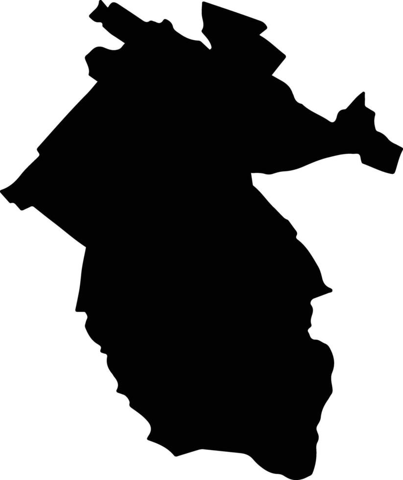 COSULA Romania silhouette map vector
