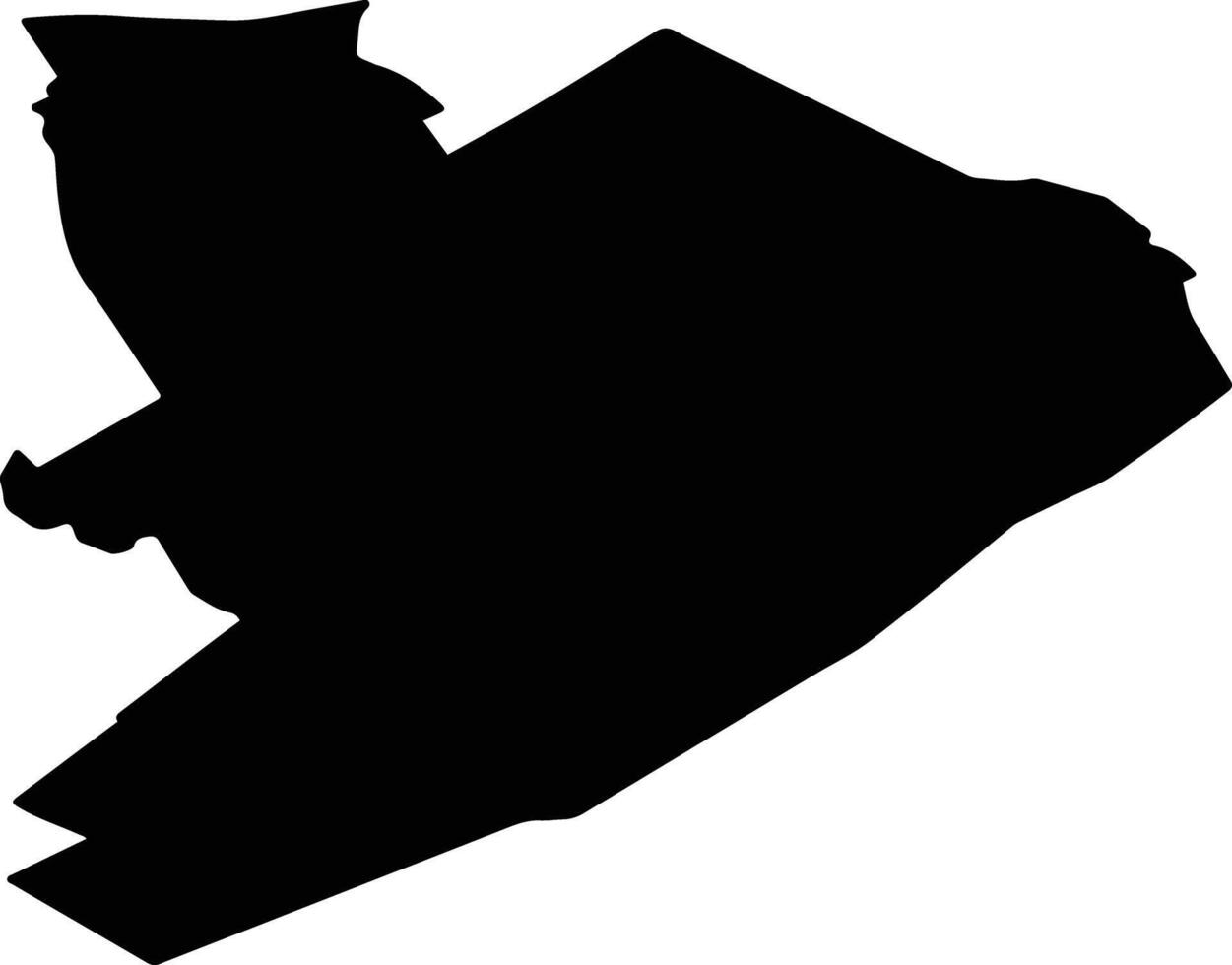 CREVEDIA Romania silhouette map vector
