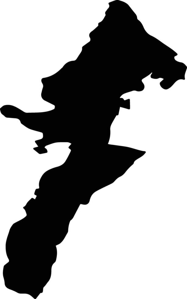 CUCI Romania silhouette map vector