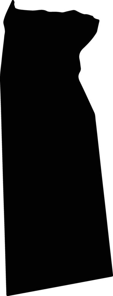 Daba Egypt silhouette map vector