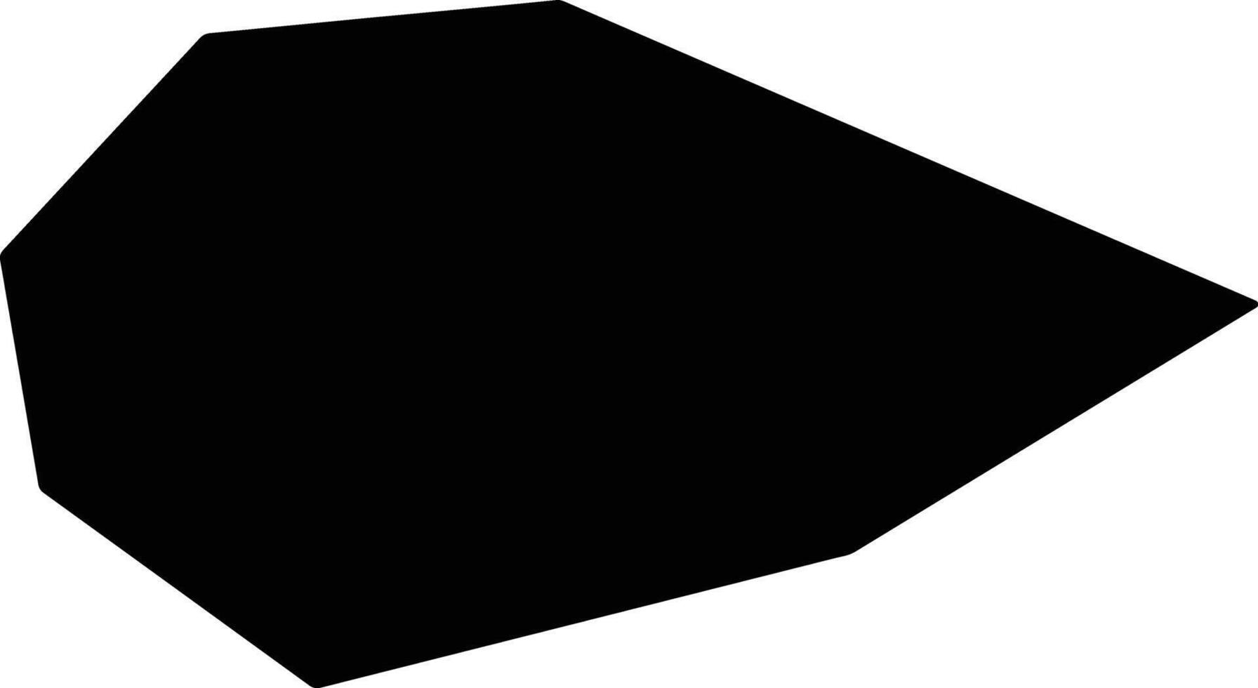 Daguxian China silhouette map vector
