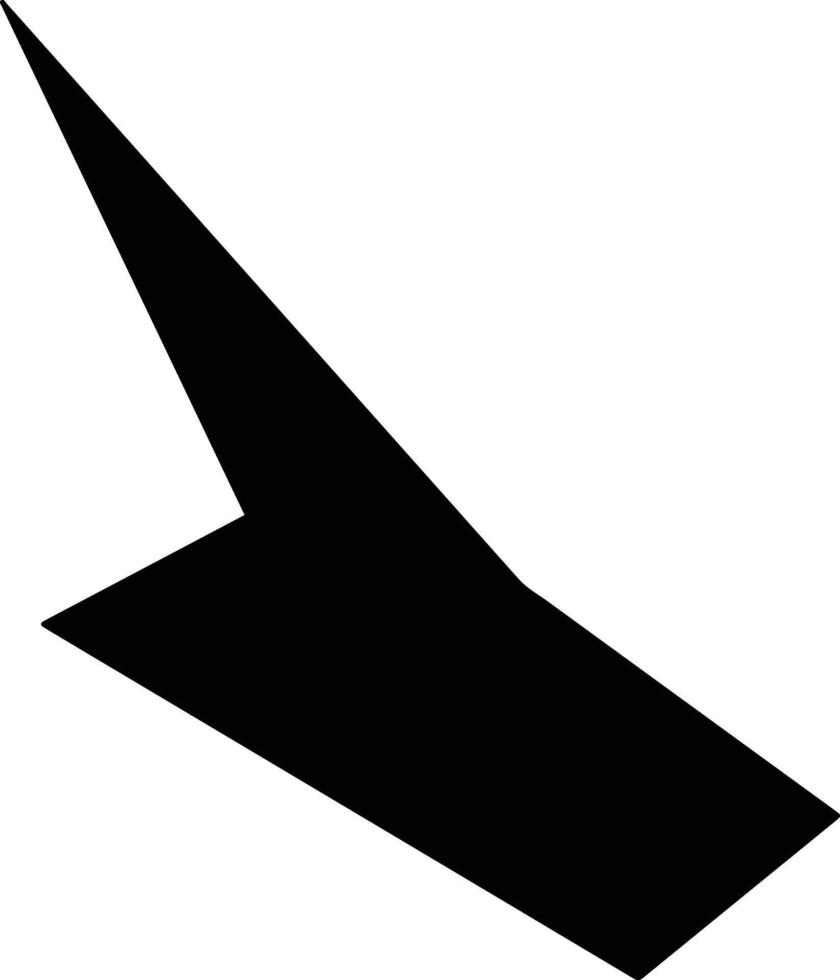 Dala Nigeria silhouette map vector