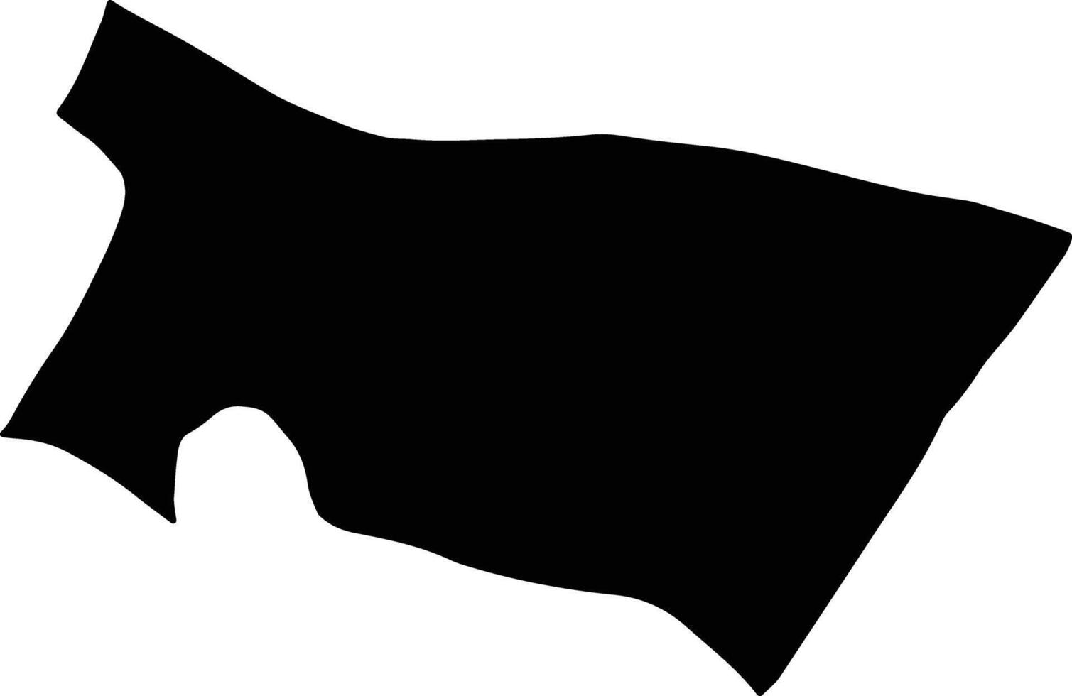 Damavand Iran silhouette map vector