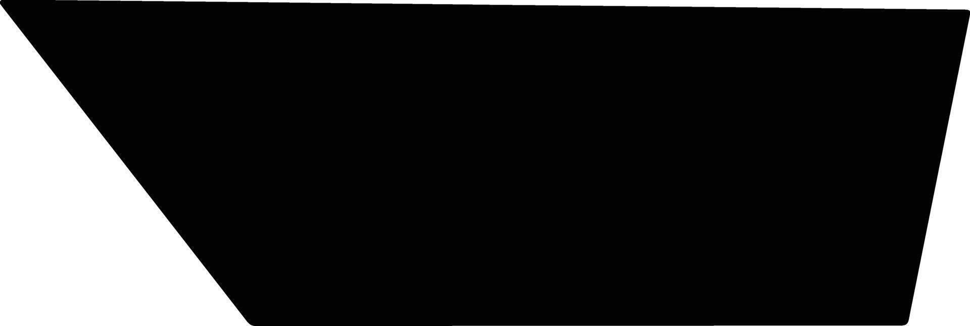 Danville United States silhouette map vector