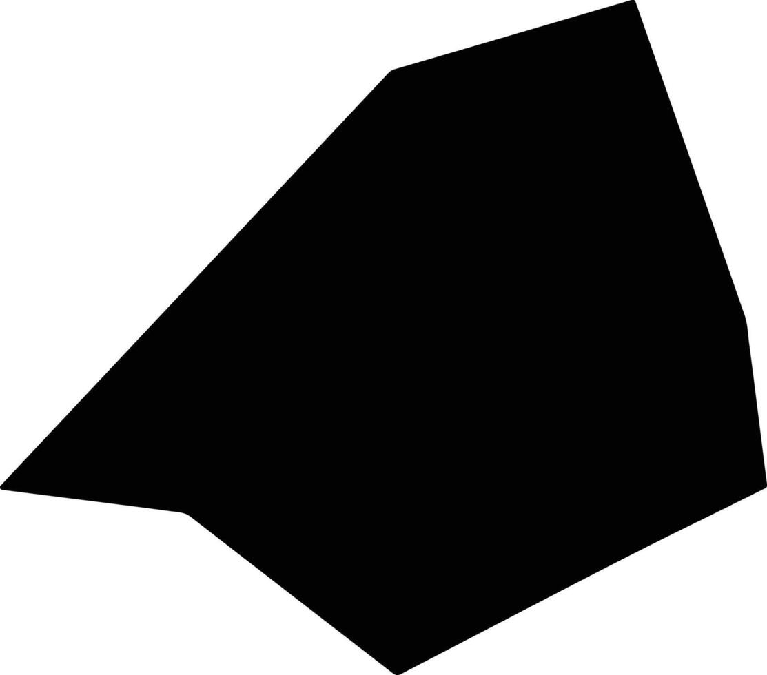 DANYILE Somalia silhouette map vector