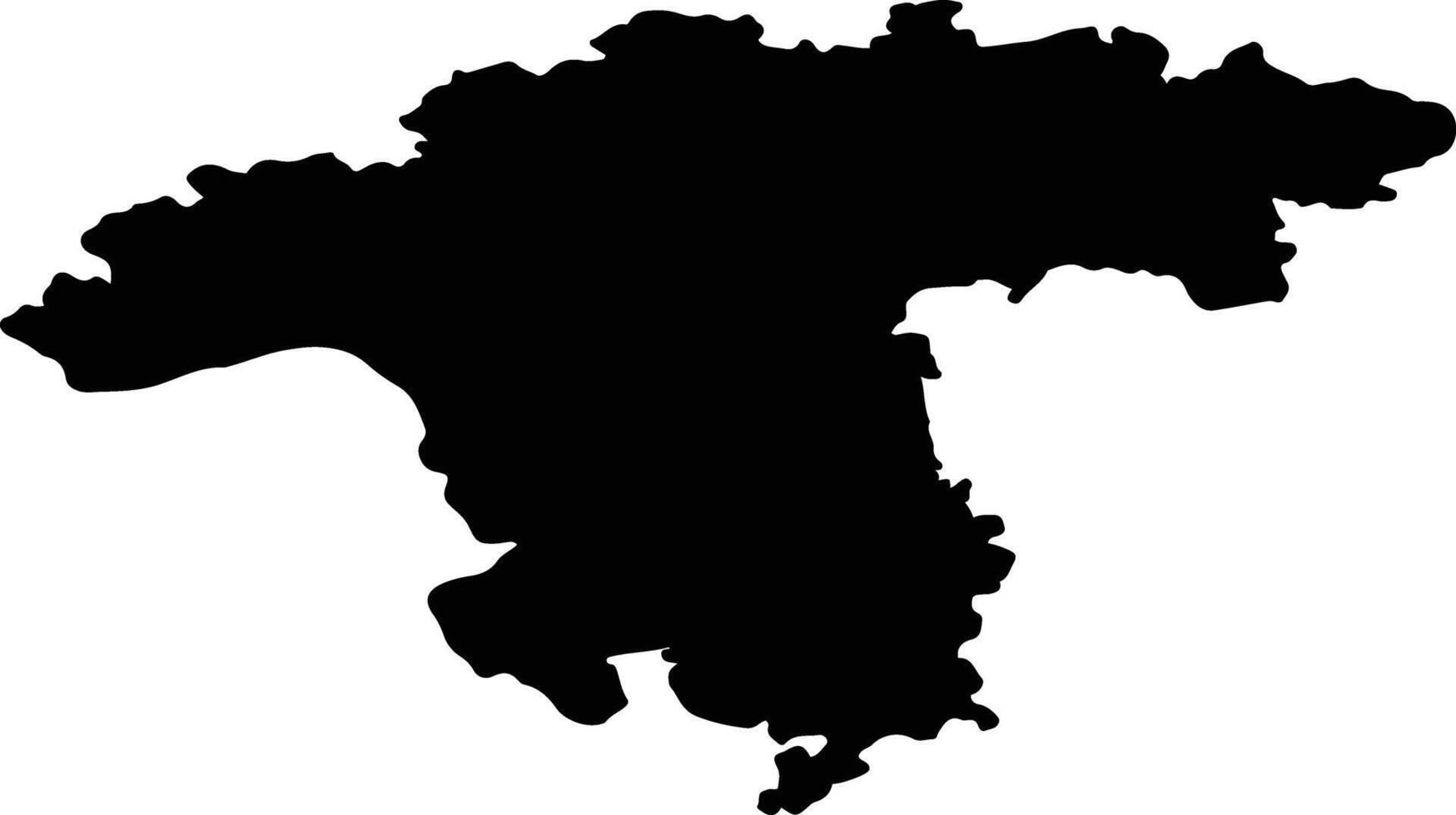 Darmstadt Germany silhouette map vector