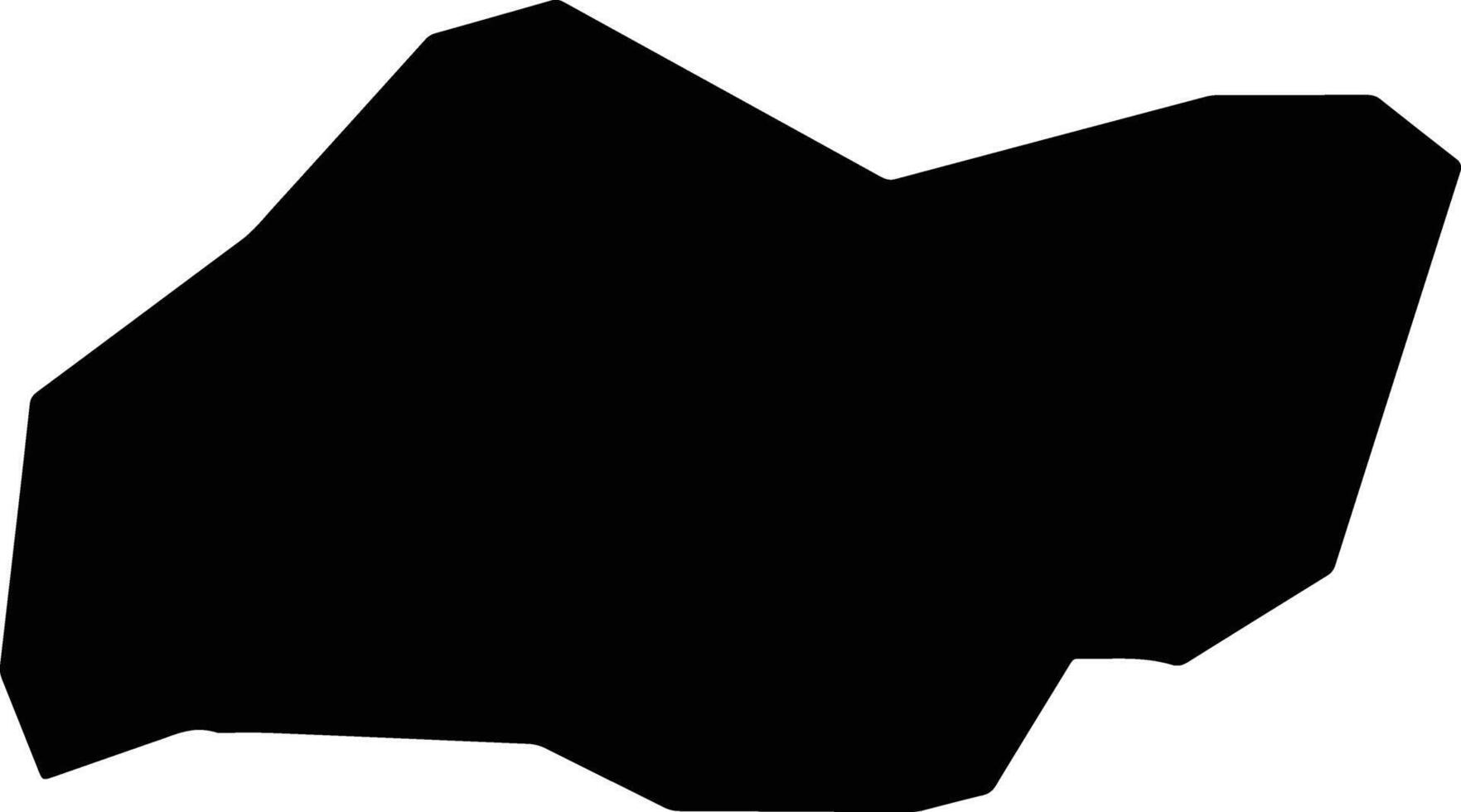 David Canabarro Brazil silhouette map vector