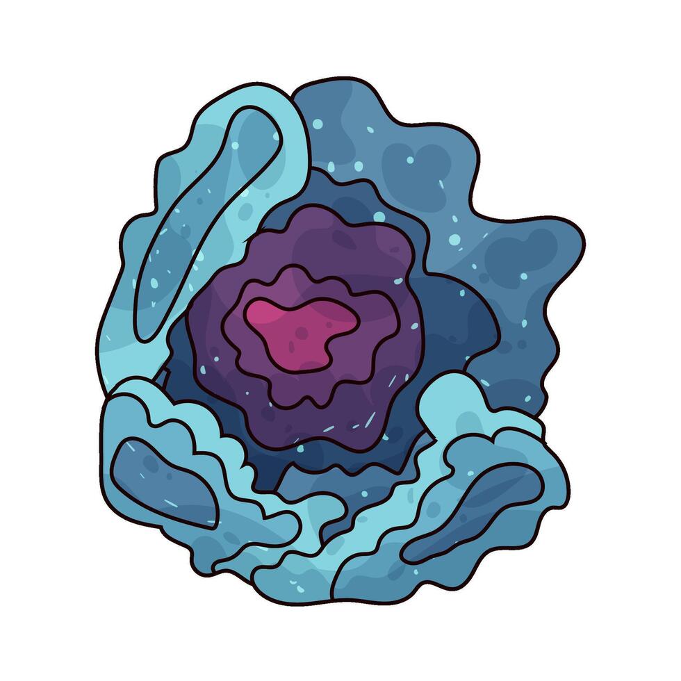space dust illustration vector