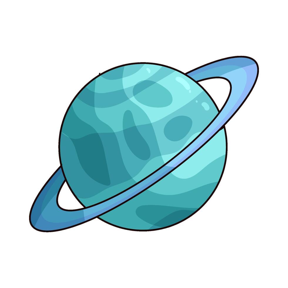 illustration of space venus vector