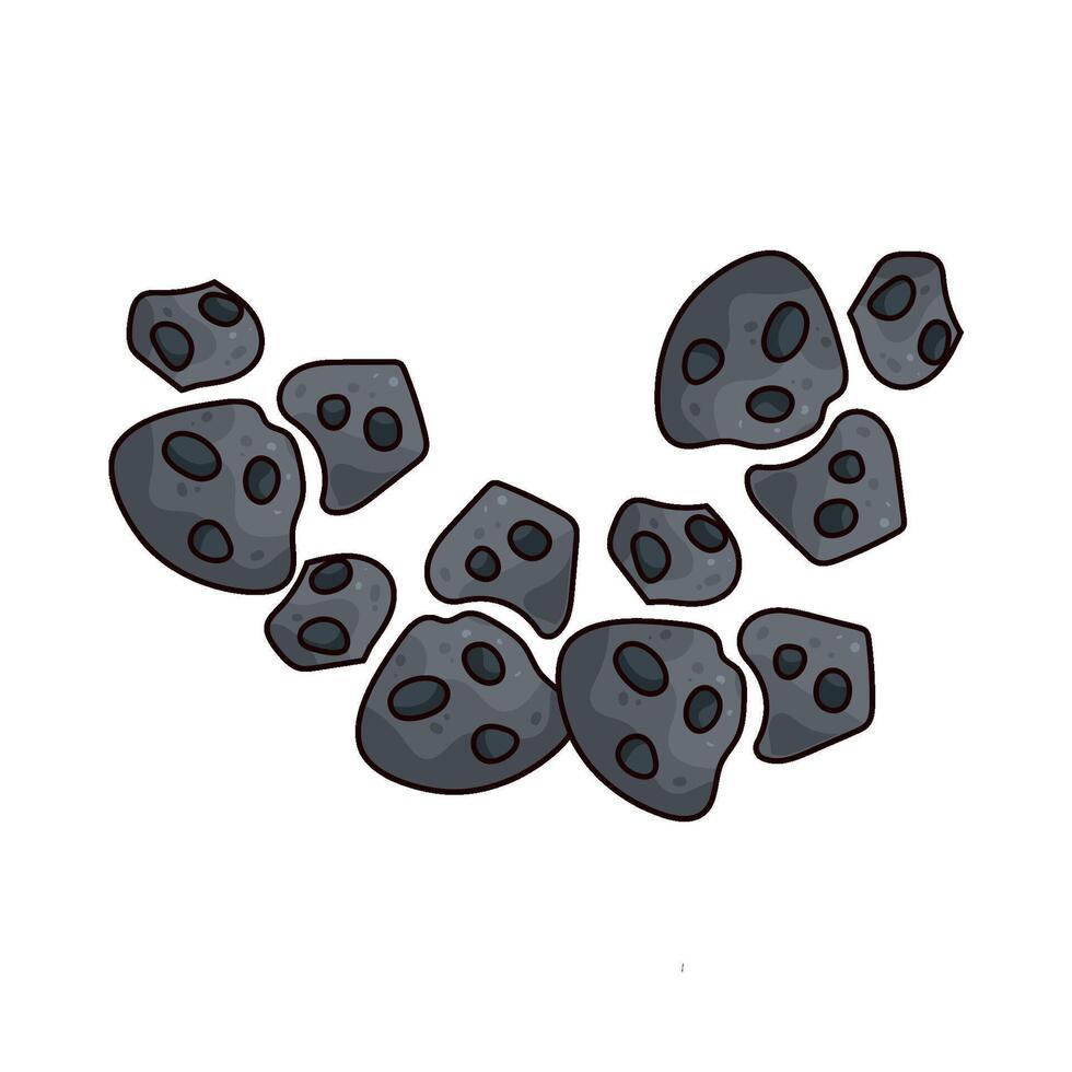 illustration of a space dust vector