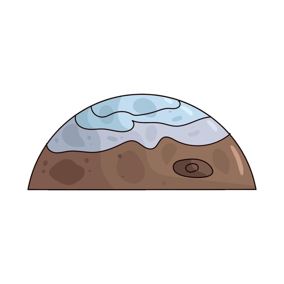 Polar Cap illustration vector