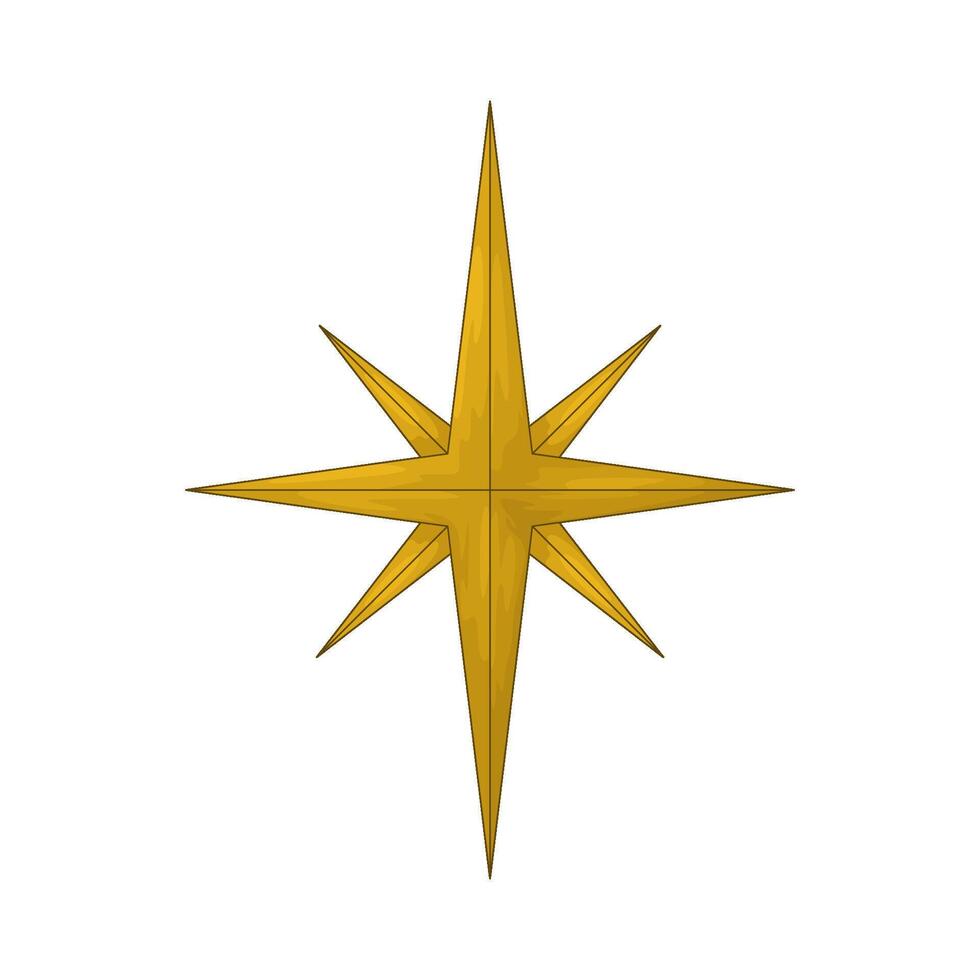 Space star illustration vector