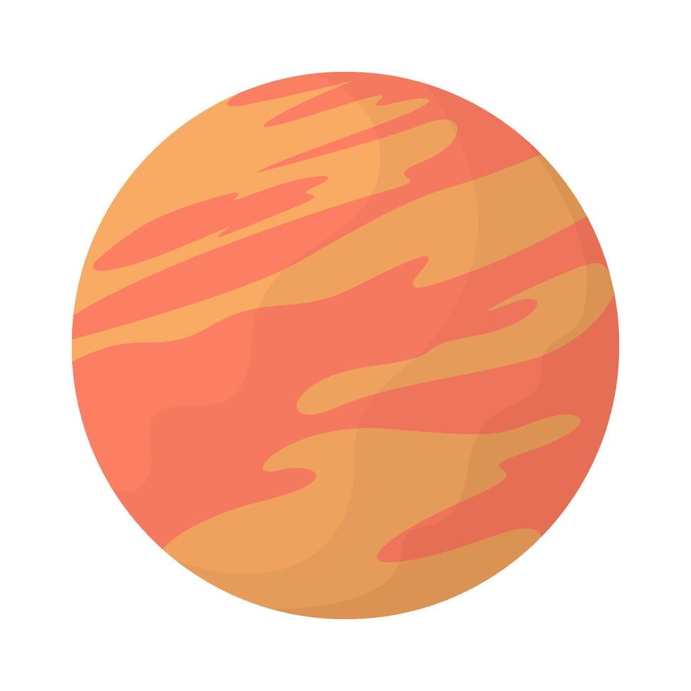 Space mars planet vector