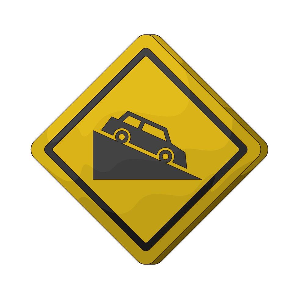 way down symbol vector