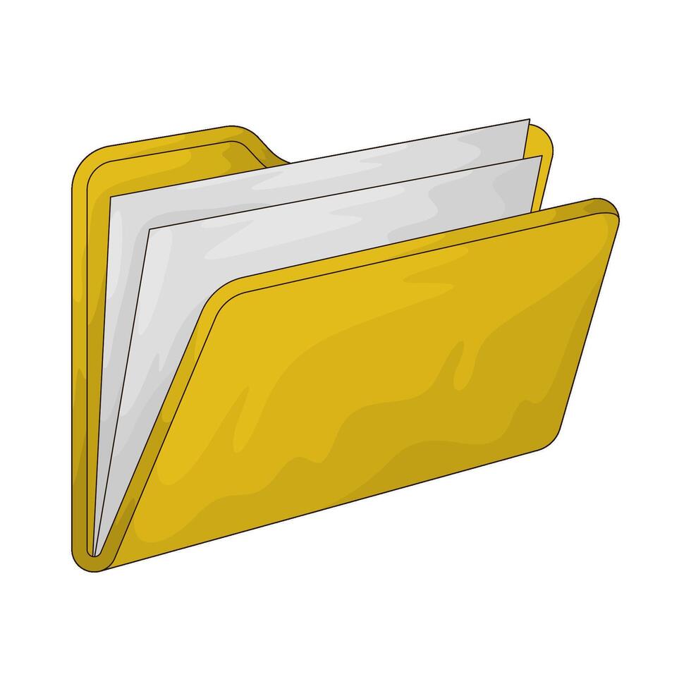 illustration of a Webinar folder vector