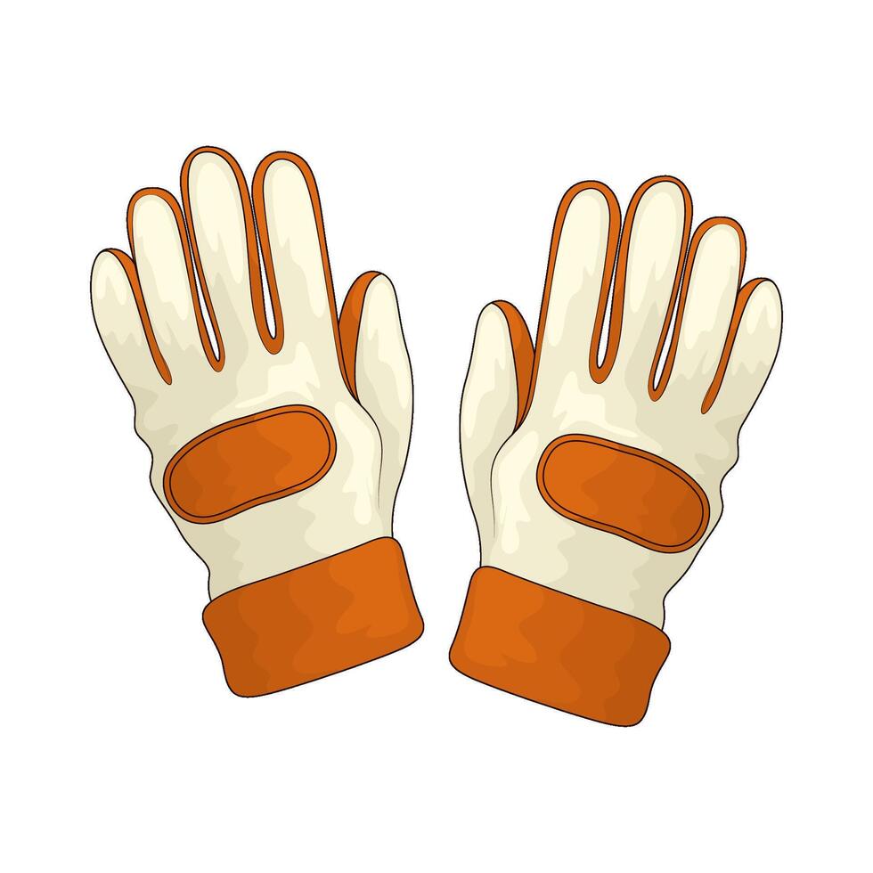 Car Race gloves vector