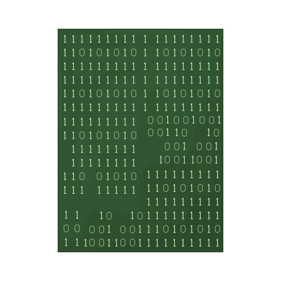illustration of Hacker code vector