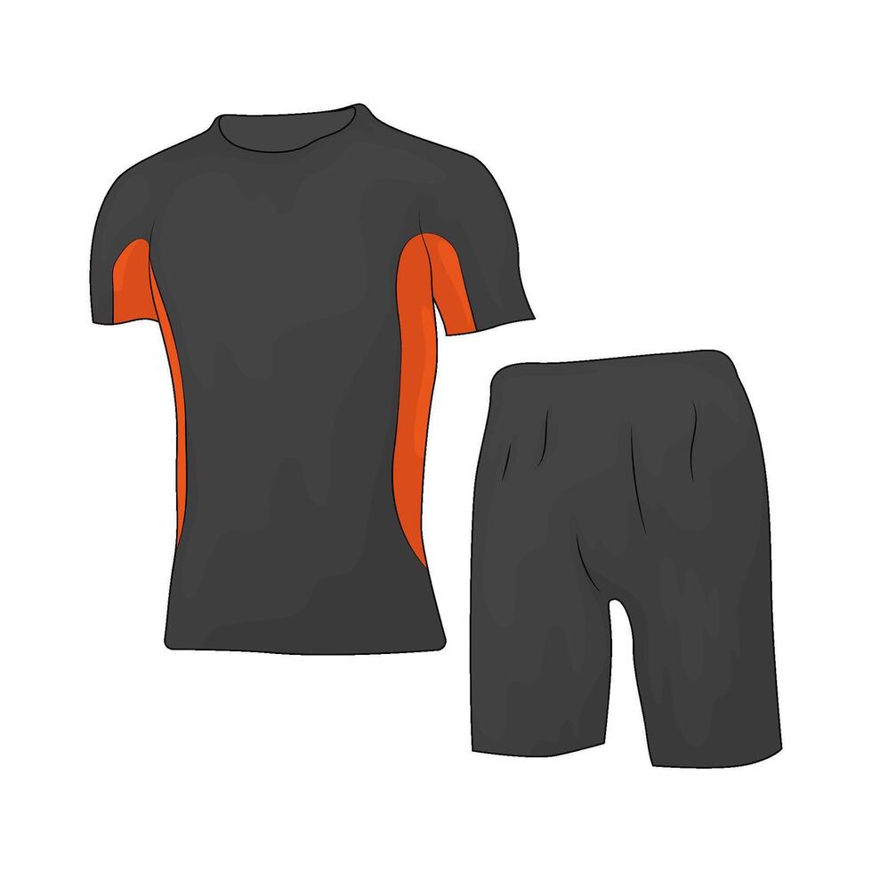 Diving suit illustration vector