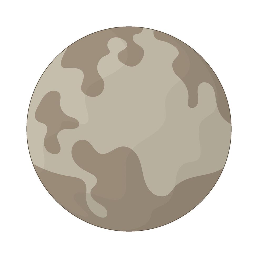 Space planets illustrations vector