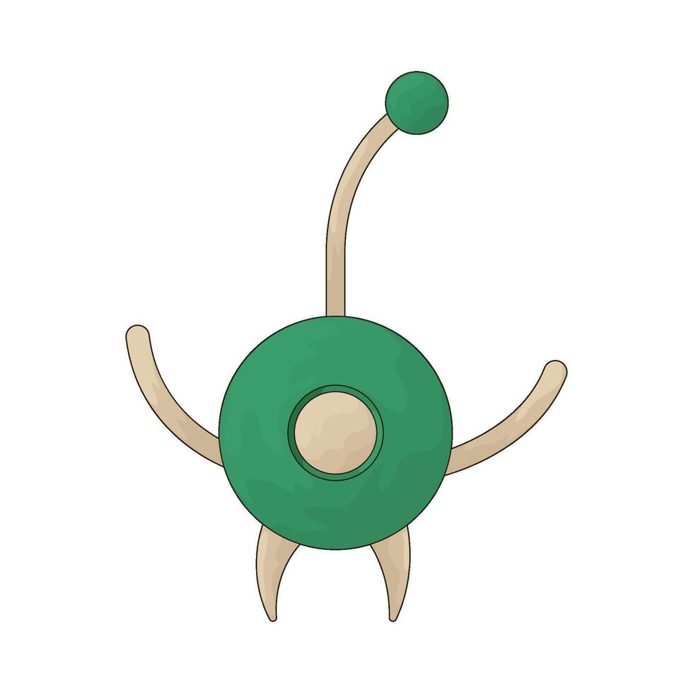 space monsters illustration vector