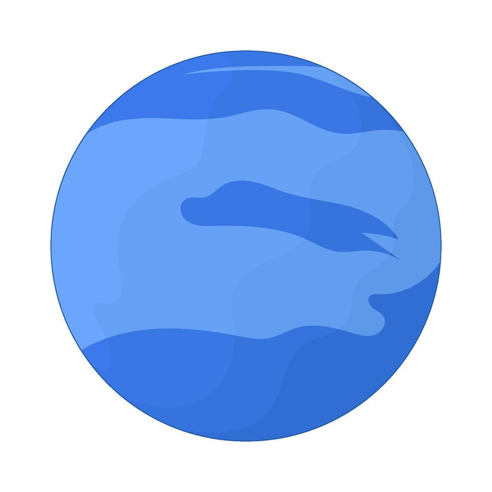 Space neptune planets vector