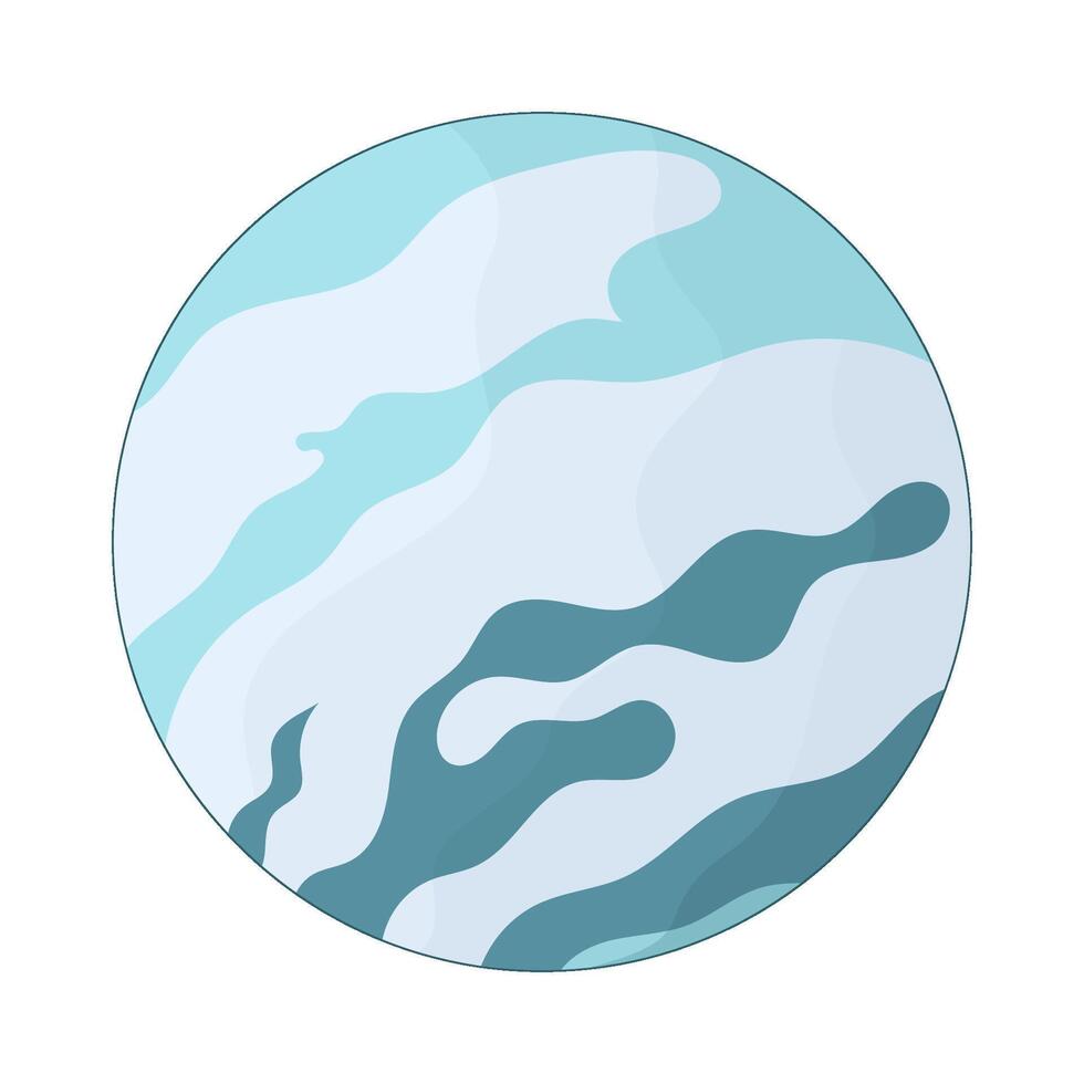 Space uranus planets vector