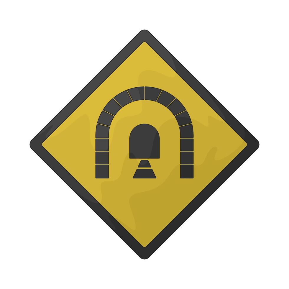 tunnel symbol illustration vector