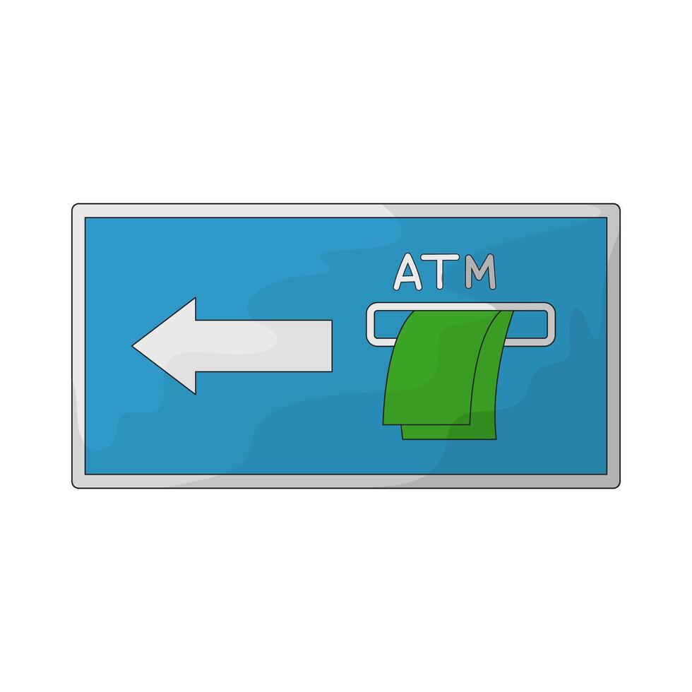 atm symbol illustration vector